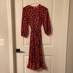 Kate Spade Poetic Floral Smocked Dress
